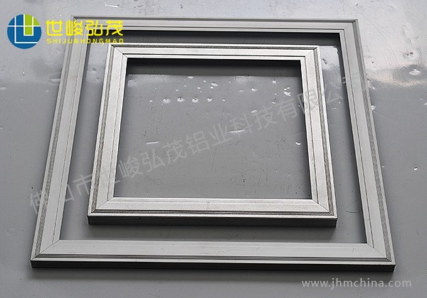 超薄廣告燈箱畫(huà)框鋁型材-7