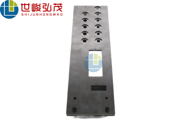 汽車功放面板鋁型材 精密深加工 沖孔拉絲