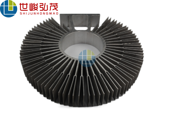 350太陽花電子散熱器鋁型材