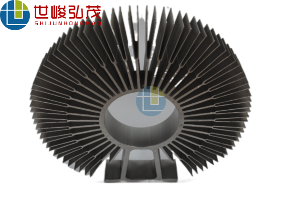 350太陽花電子散熱器鋁型材